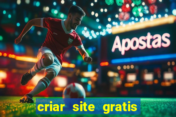 criar site gratis de jogos